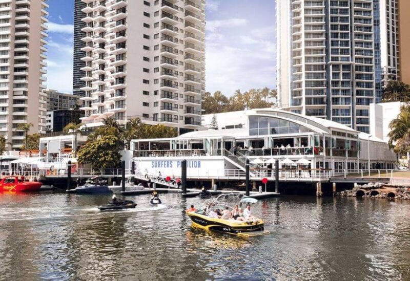 Surfers Pavilion Restaurant at Gold Coast.