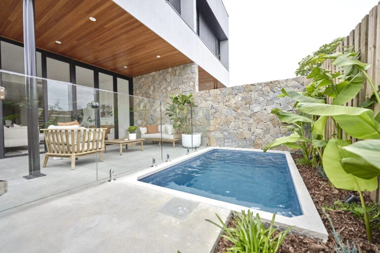 small plunge pool