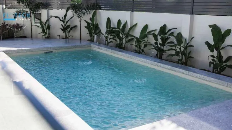 Inground plunge Pool