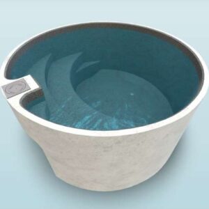 Plungie arena 3D design with french grey interior