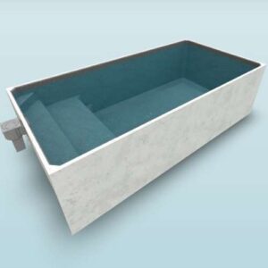 Plungie max 3D design with french grey interior