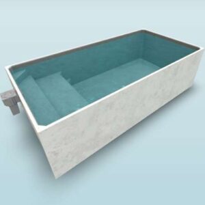 Plungie max 3D design with grey reef interior