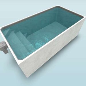 Plungie original 3D design with grey reef interior