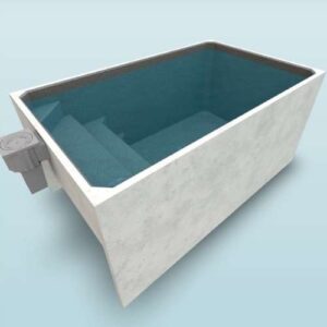 Plungie studio 3D design with french grey interior