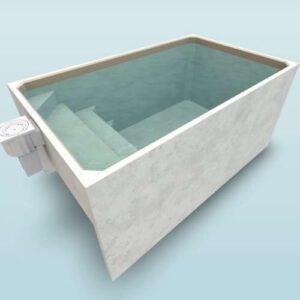 Plungie studio 3D design with sahara sand interior