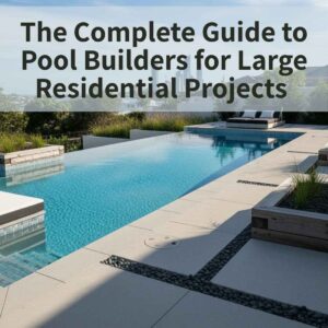 The Complete Guide to Pool Builders for Large Residential Projects 