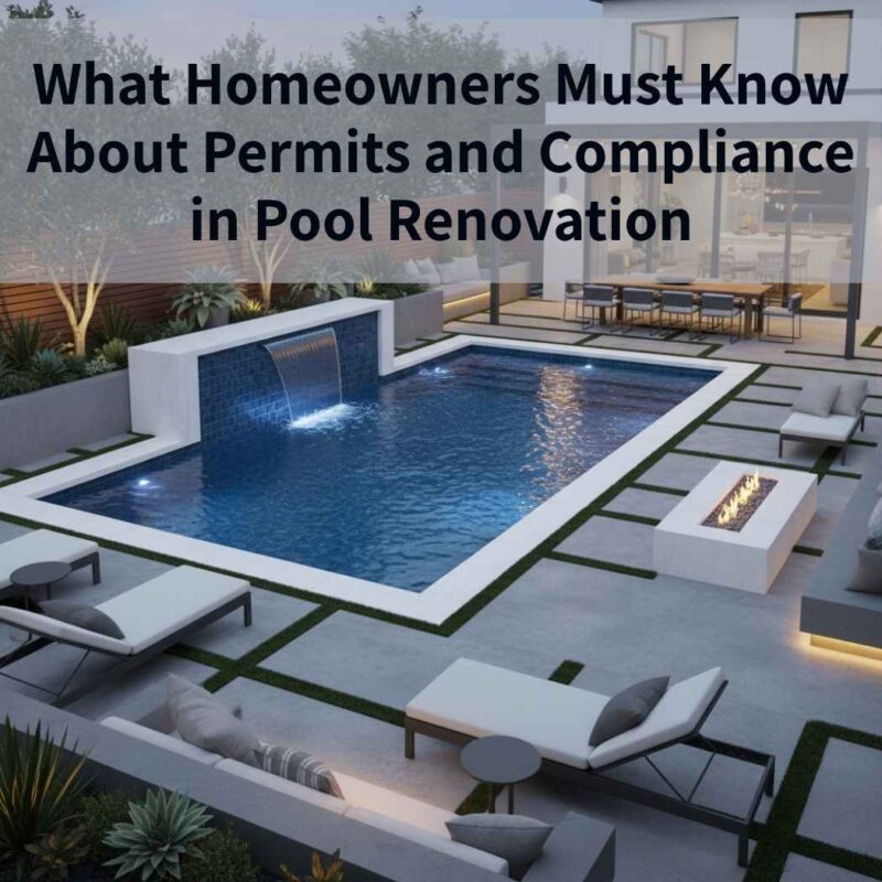 What Homeowners Must Know About Permits and Compliance in Pool Renovation