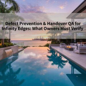 Defect Prevention & Handover QA for Infinity Edges: What Owners Must Verify 